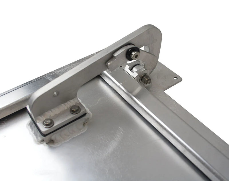 Bomar Aluminium Tread Plate Access Hatch with J-Hinges | 1235x590mm - Deck Hatches