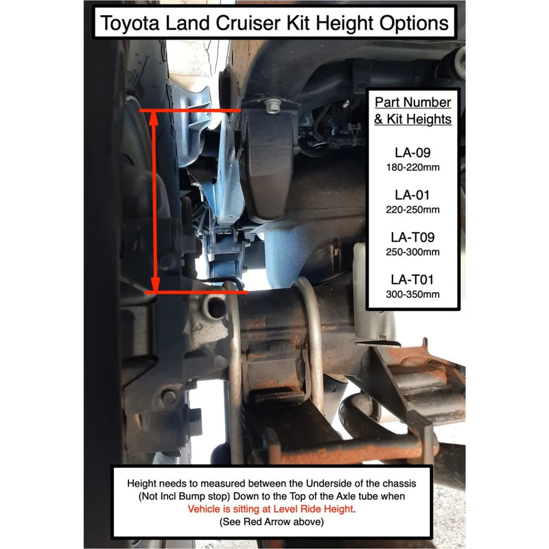Boss Airbag Suspension Load Assist Kit for Toyota Landcruiser