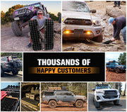 Bunker Indust recovery boards with off-road vehicles in outdoor settings for tough terrain