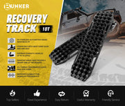 Bunker Indust Recovery Tracks Farm Jack Base 10T Board Sand Mud Snow OffRoad 4WD Black - detail 1