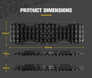 Bunker Indust Recovery Tracks Farm Jack Base 10T Board Sand Mud Snow OffRoad 4WD Black - detail 9