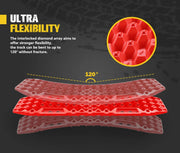 Bunker Indust Recovery Tracks Farm Jack Base 10T Board Sand Mud Snow OffRoad 4WD Red - detail 4