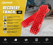 Bunker Indust Recovery Tracks Farm Jack Base 10T Board Sand Mud Snow OffRoad 4WD Red - detail 1