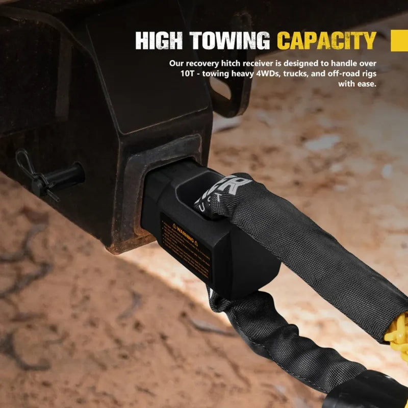 Bunker Indust 2" Recovery Hitch Receiver 10T Heavy Duty Tow Bar