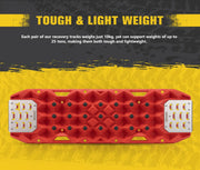 Bunker Indust 25T Recovery Tracks With Steel Traction Plate