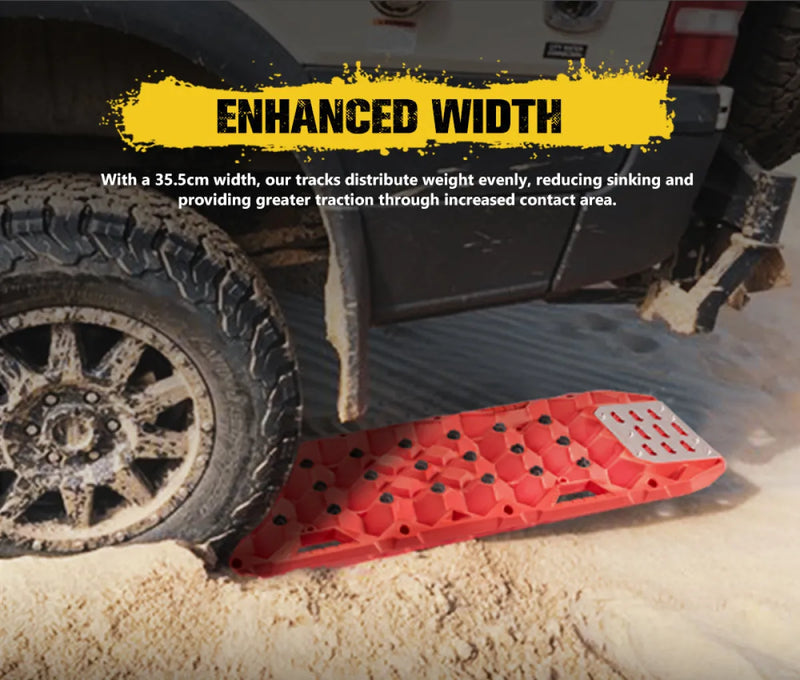 Bunker Indust 25T Recovery Tracks With Steel Traction Plate