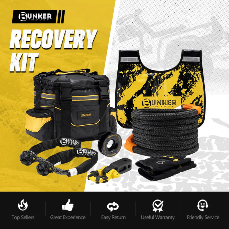 Bunker Indust 4x4 Recovery Kit | 10-Piece