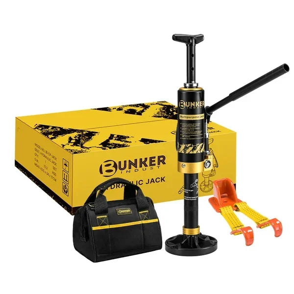 Bunker Indust Hydraulic Lift Recovery Jack | Removable Base | 8.8T