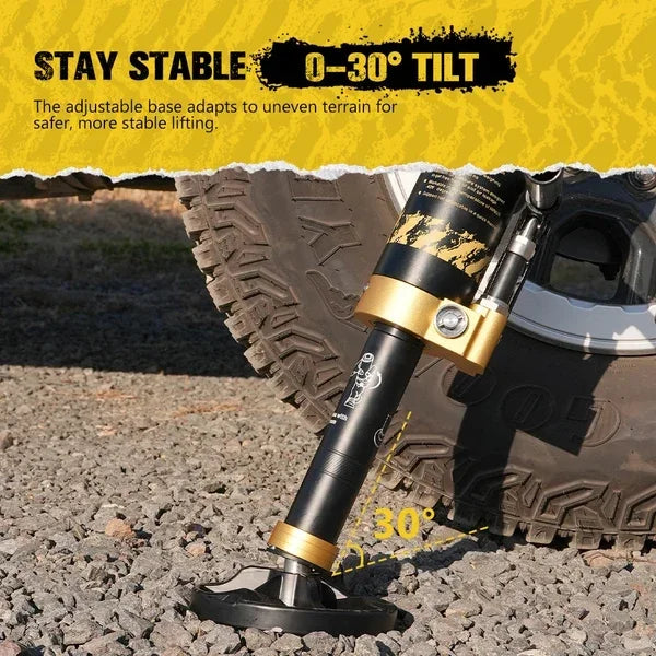 Bunker Indust Hydraulic Lift Recovery Jack | Removable Base | 8.8T