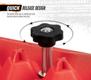 Bunker Indust Recovery Tracks Mounting Kit 4 Pins Track Holder Brackets Roof Rack Mounts - detail 8