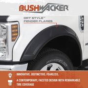 Bushwacker DRT Fender Flares to Suit RAM and Silverado