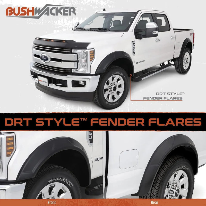 Bushwacker DRT Fender Flares to Suit RAM and Silverado