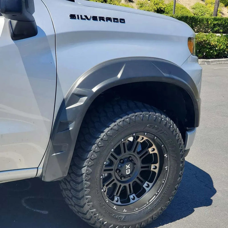 Bushwacker DRT Fender Flares to Suit RAM and Silverado - Chevrolet Silverado 2500HD (2021