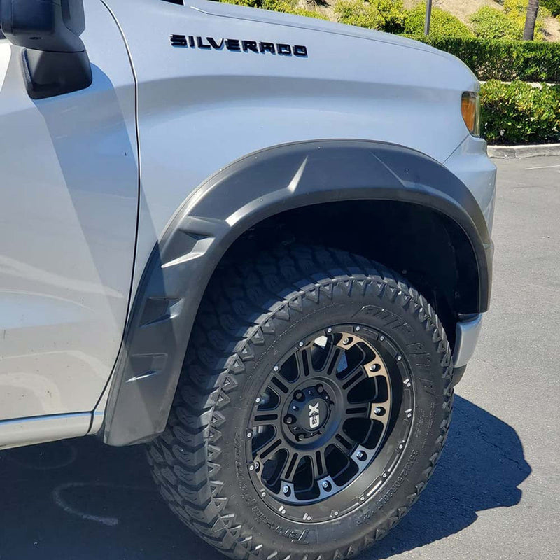 Bushwacker DRT Fender Flares to Suit RAM and Silverado - Chevrolet Silverado 2500HD (2021