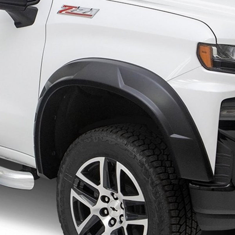 Bushwacker DRT Fender Flares to Suit RAM and Silverado - Chevrolet Silverado 1500 Crew Cab ex ZR2