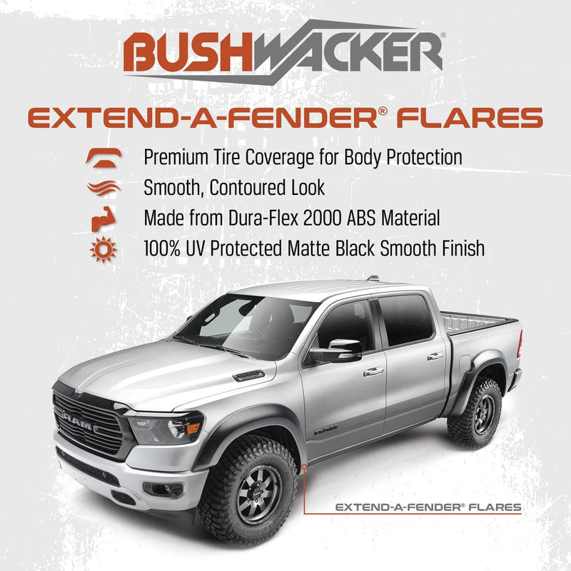Bushwacker Extend A Fender Flares Fits Ford | Silverado | Ram