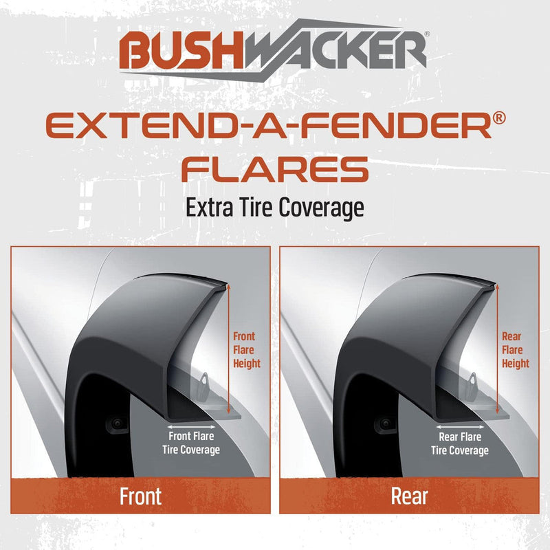 Bushwacker Extend A Fender Flares Fits Ford | Silverado | Ram