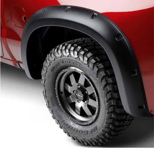 Bushwacker Forge Fender Flares to fit Silverado / Ram | 4 Piece - Silverado 1500 Crew Cab ex ZR2 (2021