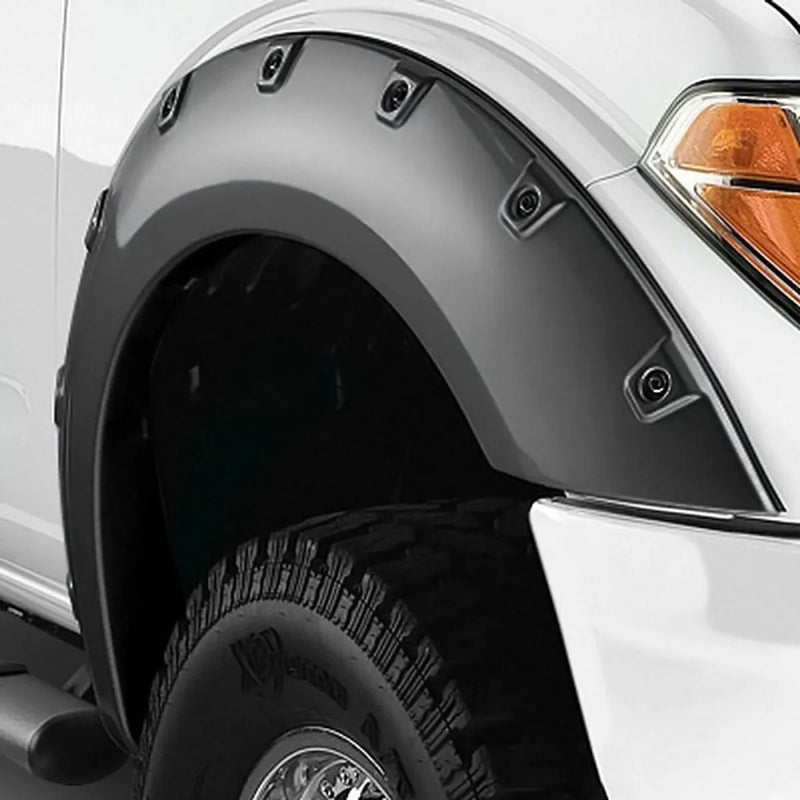 Bushwacker Pocket Style Fender Flares Fits Silverado 1500/2500 | 4-Piece - Silverado 1500 Crew Cab ex ZR2 (2021- 2022)