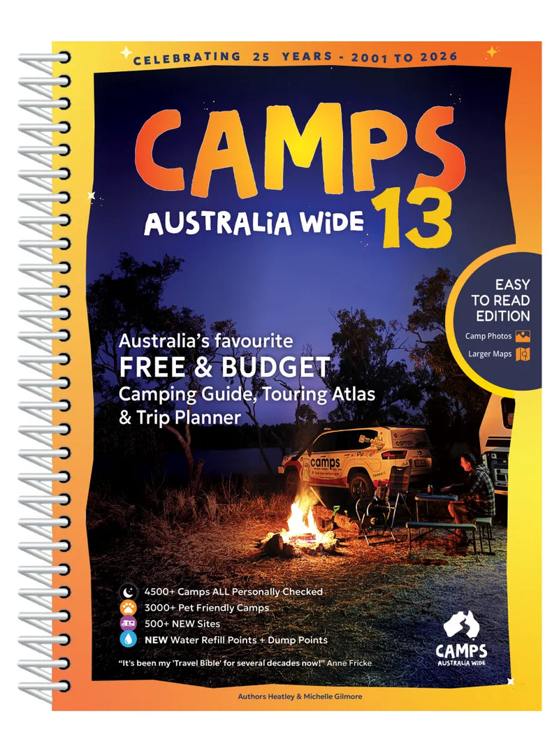 Camps 13 Easy to Read, Campsite Photos and Larger Maps | B4