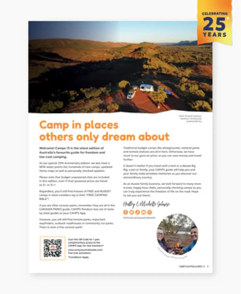 Camps 13 Easy to Read, Campsite Photos and Larger Maps | B4