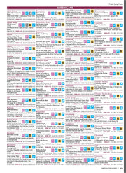 TV guide image featuring color-coded program listings in Camps Australia Wide B4 product