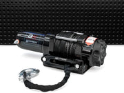 Carbon 3.0k 12v Trailer ATV Quad Bike Electric Winch with Synthetic Rope