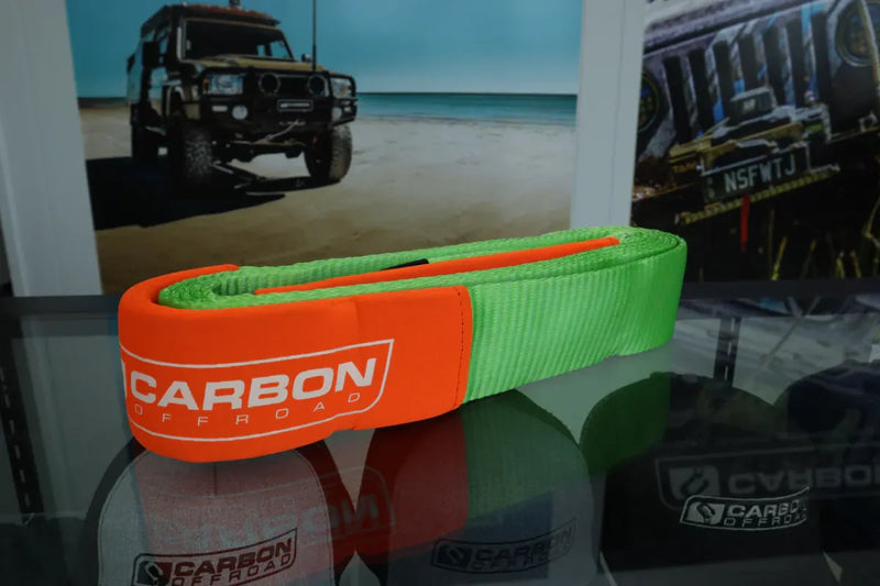 Carbon Offroad 12 Tonne x 5 Metre Tree Trunk Protector Recovery Strap