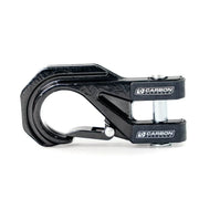 Carbon Offroad 12K Winch and Recovery Kit Bundle - black Megapro recovery hook