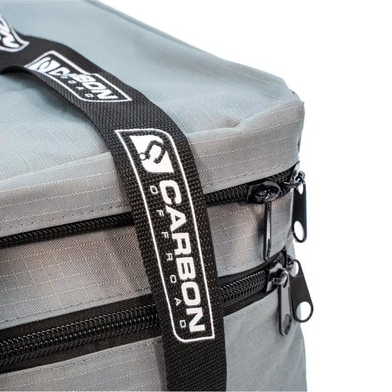 Carbon Offroad 12K Winch and Recovery Kit Bundle - recovery kit laid out