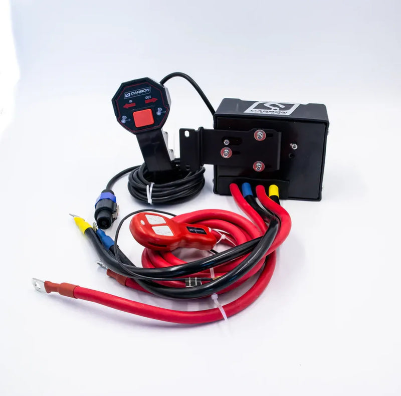 Carbon Offroad 12V Winch Control Box V2 | Complete with Wireless Controller