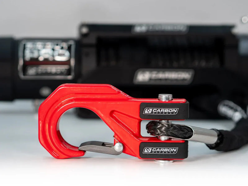 Carbon Scout Pro 20k Extreme Duty Truck Winch - Red