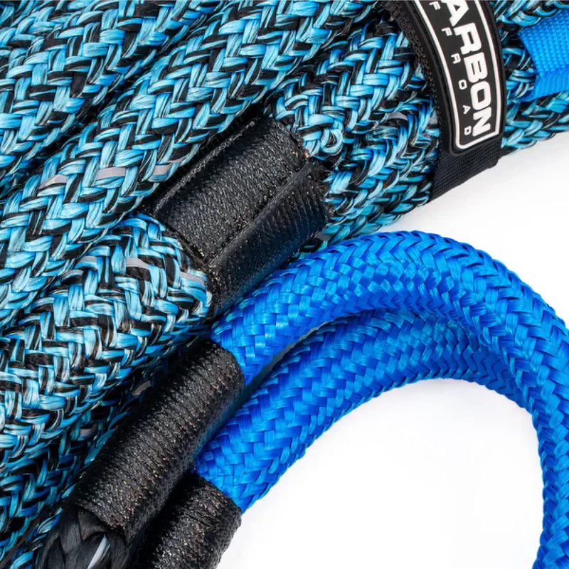 Carbon Offroad 4x4 Vehicle Recovery Rope and Soft Shackle Combo