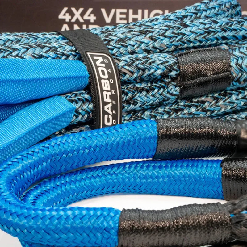 Carbon Offroad 4x4 Vehicle Recovery Rope and Soft Shackle Combo