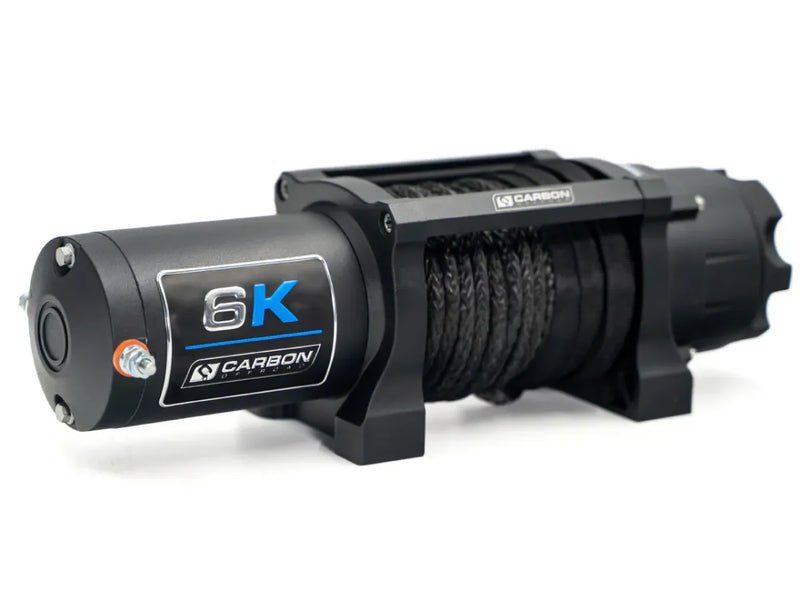 Carbon Offroad 6K Electric Winch with Synthetic Rope