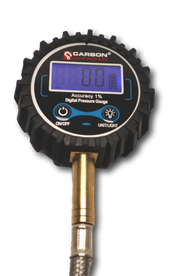 Carbon Offroad Digital Speedy Tyre Deflator Pressure Gauge - Auto Accessories