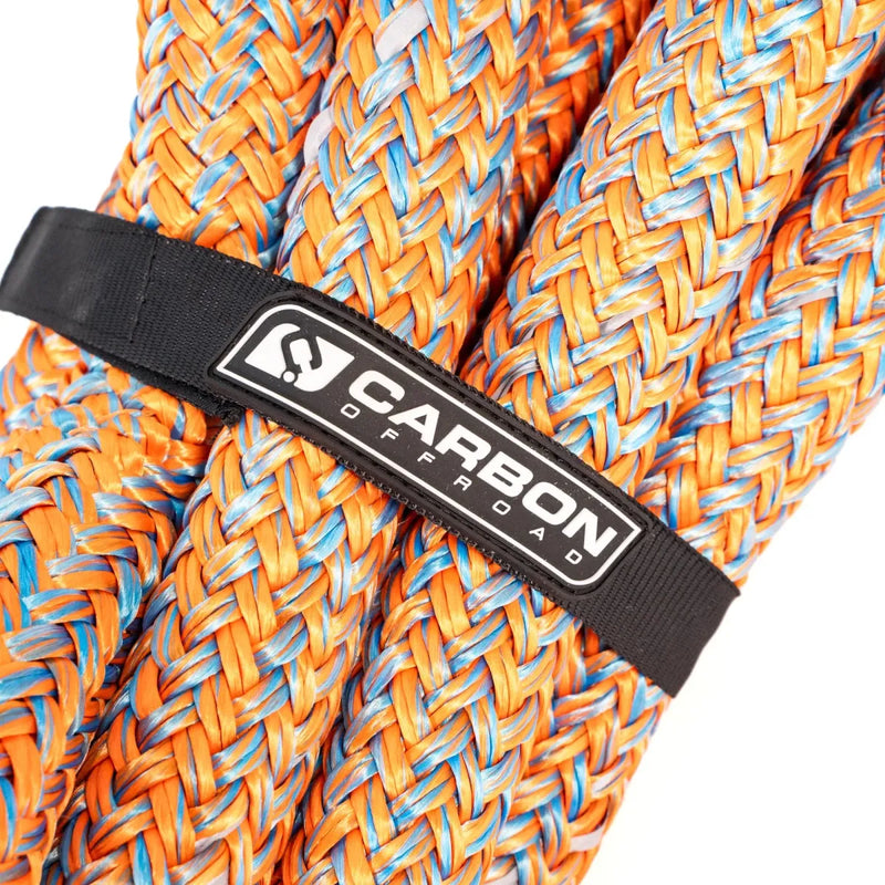 Carbon Offroad High-Vis Kinetic Recovery Rope | Large | 32mm x 9m