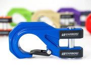 Carbon Offroad Mega Pro Winch Recovery Hook - Blue