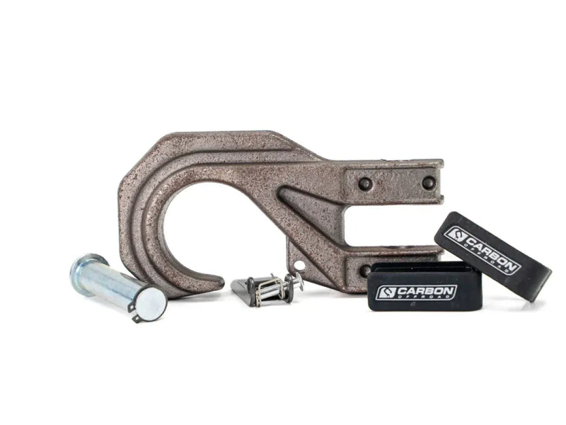 Carbon Offroad Mega Pro Winch Recovery Hook - DIY Raw Hook