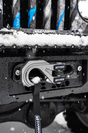 Carbon Offroad Mega Pro Winch Recovery Hook - Silver