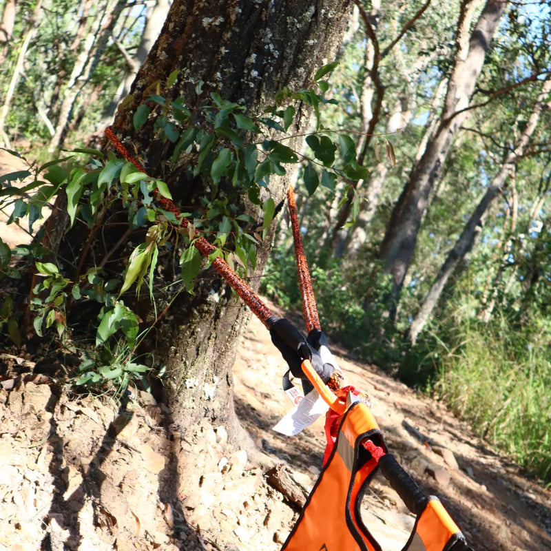 Carbon Offroad Monkey Fist 14T All Purpose Recovery Rope - Winch Rope/Cable