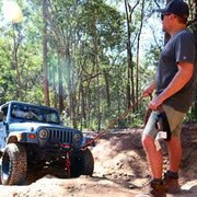 Carbon Offroad Monkey Fist 14T All Purpose Recovery Rope - Winch Rope/Cable