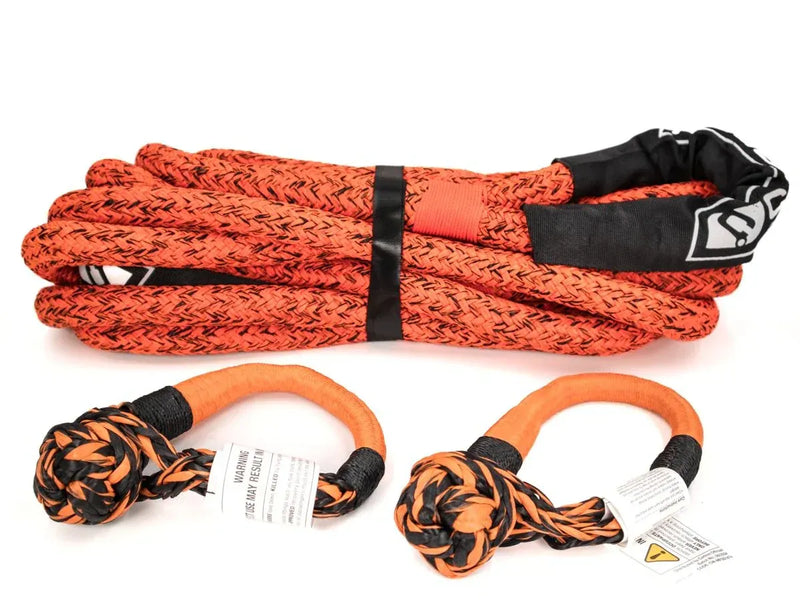 Carbon Offroad Recovery 12T Kinetic and Soft Shackle Bundle Kit