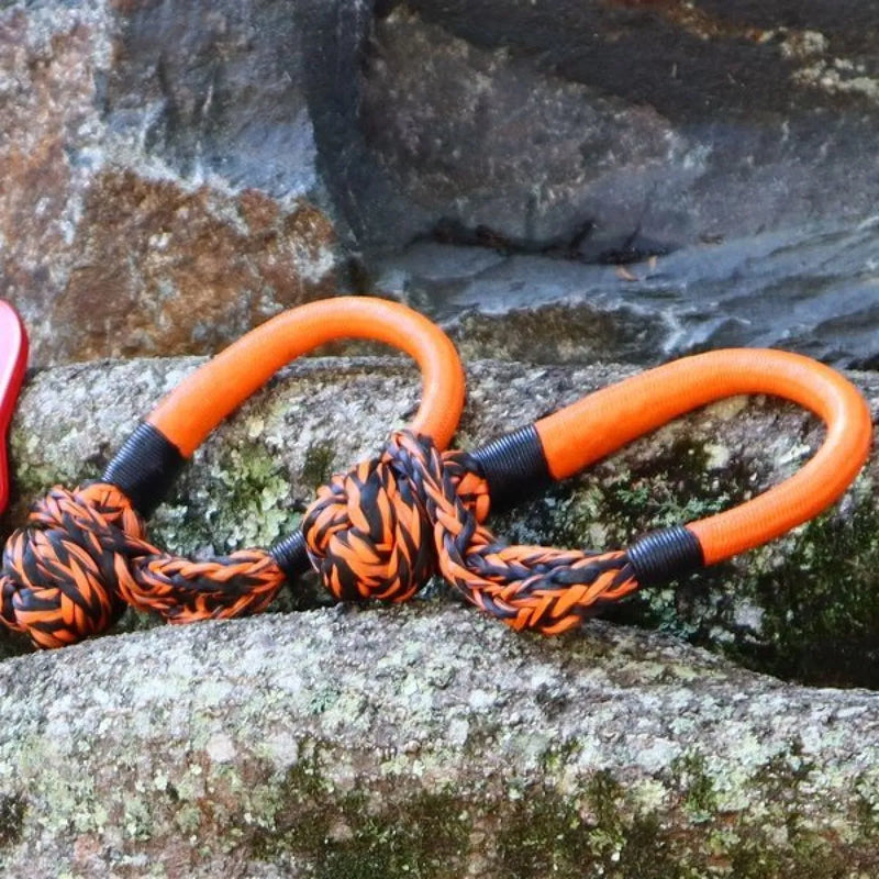 Carbon Offroad Recovery 5T Kinetic Soft Shackle Combo Deal
