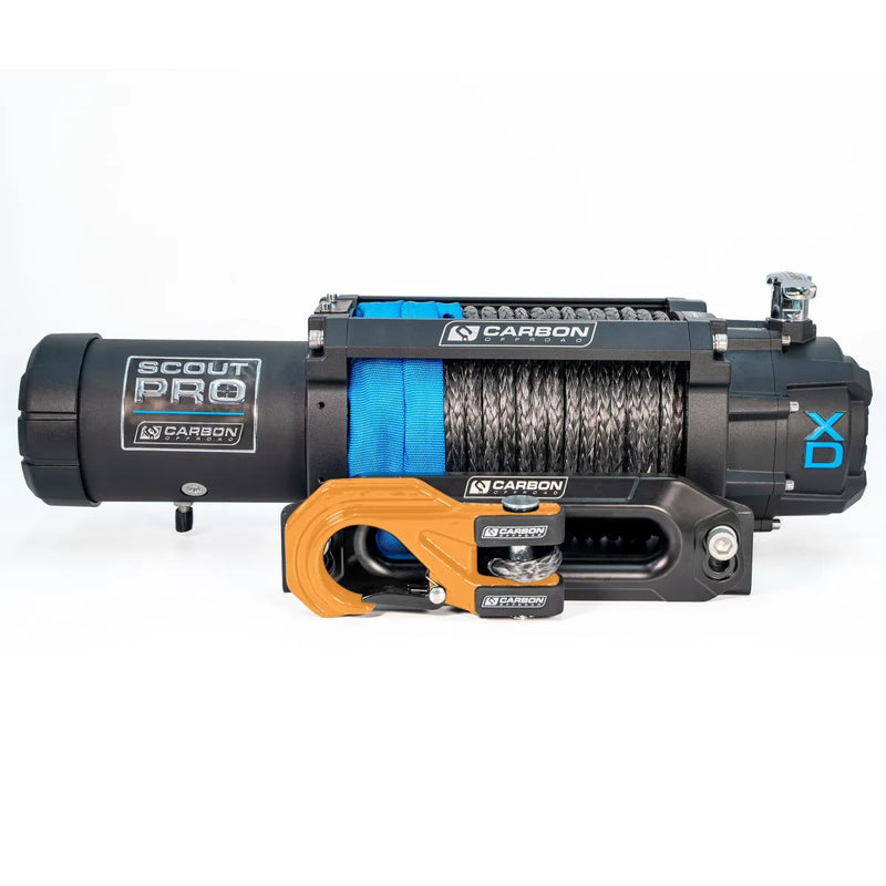 Carbon Offroad RS9 High Speed Winch Kit - Orange