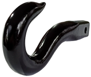 Carbon Offroad Shinbusta Forged Red Recovery Hook | Red or Black - Black - Winch Hooks