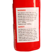 Carbon Offroad Shinbusta Forged Red Recovery Hook | Red or Black - Winch Hooks