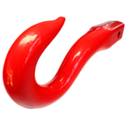 Carbon Offroad Shinbusta Forged Red Recovery Hook | Red or Black - Red - Winch Hooks