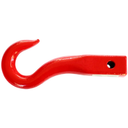 Carbon Offroad Shinbusta Forged Red Recovery Hook | Red or Black - Winch Hooks