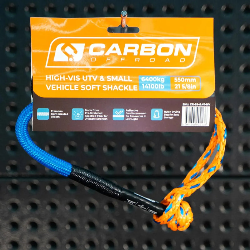 Carbon Offroad Vehicle High-Vis Soft Shackle | Small
